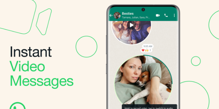 WhatsApp Rilis Fitur Baru Pesan Video Instan untuk Pengguna, Simak Caranya !